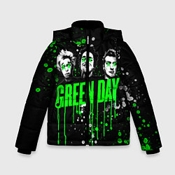 Куртка зимняя для мальчика Green Day: Acid Colour, цвет: 3D-светло-серый