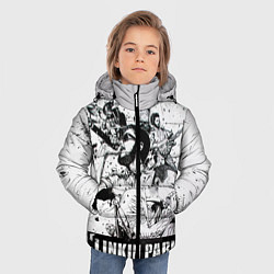 Куртка зимняя для мальчика Linkin Park, цвет: 3D-черный — фото 2