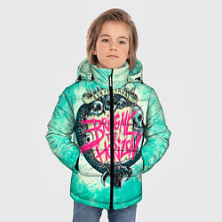 Куртка зимняя для мальчика BMTH: Sempiternal, цвет: 3D-красный — фото 2