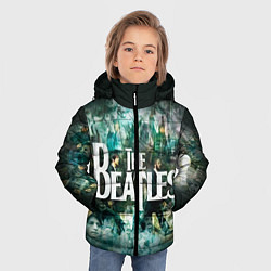 Куртка зимняя для мальчика The Beatles Stories, цвет: 3D-светло-серый — фото 2