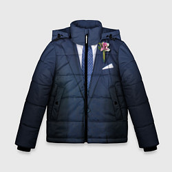 Куртка зимняя для мальчика Жених, цвет: 3D-светло-серый
