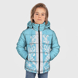 Куртка зимняя для мальчика Снегурочка, цвет: 3D-черный — фото 2