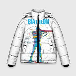 Зимняя куртка для мальчика Биатлон