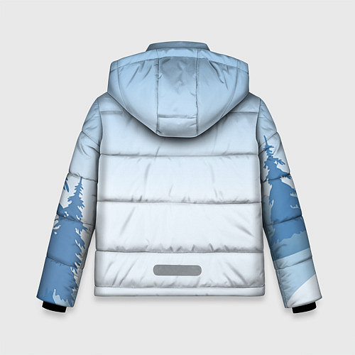 Зимняя куртка для мальчика Биатлон / 3D-Красный – фото 2