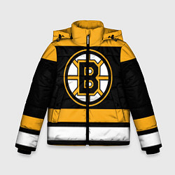 Куртка зимняя для мальчика Boston Bruins, цвет: 3D-черный