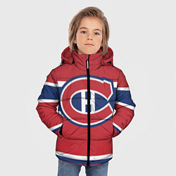 Куртка зимняя для мальчика Montreal Canadiens, цвет: 3D-светло-серый — фото 2