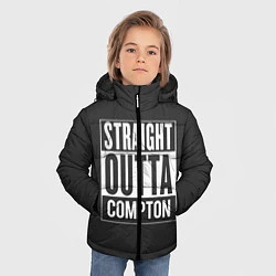 Куртка зимняя для мальчика Straight Outta Compton, цвет: 3D-красный — фото 2