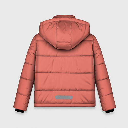 Зимняя куртка для мальчика I hate you / 3D-Красный – фото 2