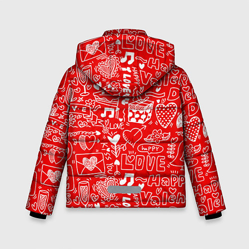 Зимняя куртка для мальчика Жена 80 lvl / 3D-Красный – фото 2