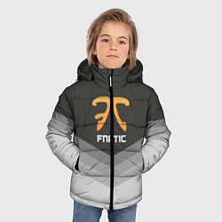 Куртка зимняя для мальчика Fnatic Uniform, цвет: 3D-черный — фото 2