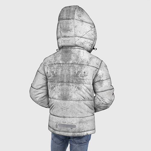 Зимняя куртка для мальчика Че Гевара / 3D-Светло-серый – фото 4