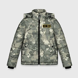Куртка зимняя для мальчика O I +, цвет: 3D-черный