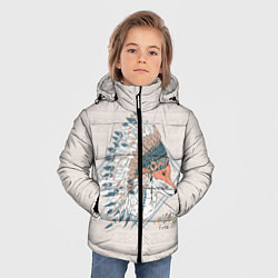 Куртка зимняя для мальчика Fox: Wild Free, цвет: 3D-черный — фото 2
