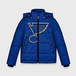Куртка зимняя для мальчика St Louis Blues: Tarasenko 91, цвет: 3D-черный