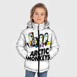 Куртка зимняя для мальчика Arctic Monkeys: Music Wave, цвет: 3D-черный — фото 2
