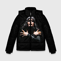 Куртка зимняя для мальчика Фредди Меркьюри, цвет: 3D-светло-серый