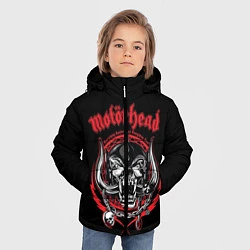 Куртка зимняя для мальчика Motorhead, цвет: 3D-светло-серый — фото 2