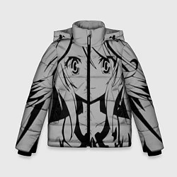 Куртка зимняя для мальчика No Game No Life, цвет: 3D-светло-серый
