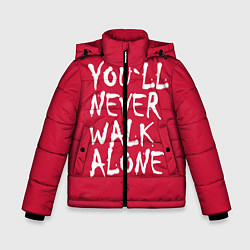 Зимняя куртка для мальчика You'll never walk alone