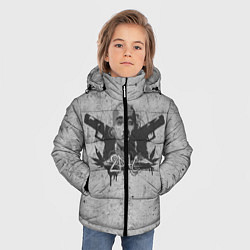 Куртка зимняя для мальчика 2Pac Guns, цвет: 3D-красный — фото 2