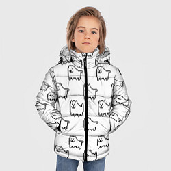Куртка зимняя для мальчика Undertale Annoying dog white, цвет: 3D-светло-серый — фото 2