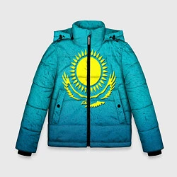 Зимняя куртка для мальчика Флаг Казахстана