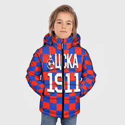Куртка зимняя для мальчика ЦСКА 1911, цвет: 3D-черный — фото 2