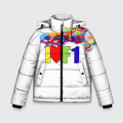 Зимняя куртка для мальчика Я люблю F1