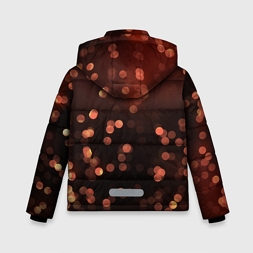Зимняя куртка для мальчика Котята / 3D-Красный – фото 2