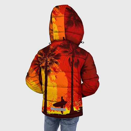Зимняя куртка для мальчика Summer Surf / 3D-Светло-серый – фото 4