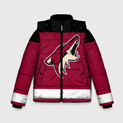 Куртка зимняя для мальчика Arizona Coyotes, цвет: 3D-светло-серый