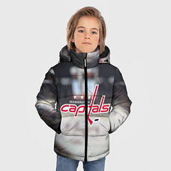 Куртка зимняя для мальчика Washington Capitals, цвет: 3D-светло-серый — фото 2