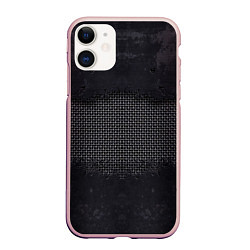 Чехол iPhone 11 матовый Sci-Fi, цвет: 3D-светло-розовый