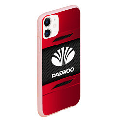 Чехол iPhone 11 матовый Daewoo Sport, цвет: 3D-светло-розовый — фото 2