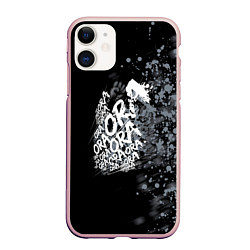 Чехол iPhone 11 матовый JoJo, цвет: 3D-светло-розовый