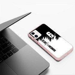 Чехол iPhone 11 матовый RAINBOW SIX SIEGE, цвет: 3D-светло-розовый — фото 2
