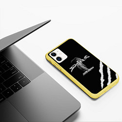 Чехол iPhone 11 матовый XXXTENTACION SKINS, цвет: 3D-желтый — фото 2