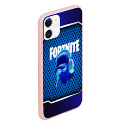 Чехол iPhone 11 матовый FORTNITE NINJA, цвет: 3D-светло-розовый — фото 2
