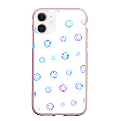 Чехол iPhone 11 матовый NIRVANA НИРВАНА, цвет: 3D-светло-розовый