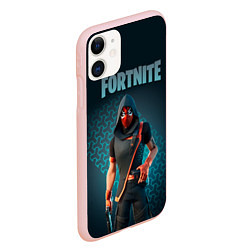 Чехол iPhone 11 матовый Street Serpent Fortnite, цвет: 3D-светло-розовый — фото 2