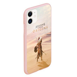 Чехол iPhone 11 матовый Байек здесь, цвет: 3D-светло-розовый — фото 2