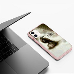 Чехол iPhone 11 матовый Sounds of a Playground Fading, цвет: 3D-светло-розовый — фото 2