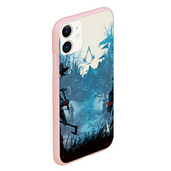 Чехол iPhone 11 матовый ASSASSINS CREED VALHALLA ВАЛЬГАЛЛА ЭЙВОР, цвет: 3D-светло-розовый — фото 2