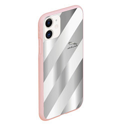 Чехол iPhone 11 матовый JAGUR, цвет: 3D-светло-розовый — фото 2