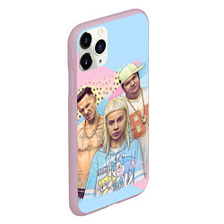 Чехол iPhone 11 Pro матовый Die Antwoord Bang, цвет: 3D-розовый — фото 2