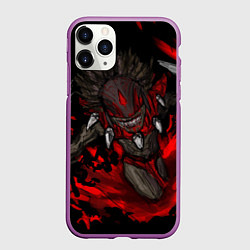 Чехол iPhone 11 Pro матовый Bloodseeker Rage, цвет: 3D-фиолетовый