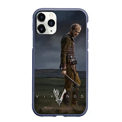 Чехол iPhone 11 Pro матовый Vikings: Floki, цвет: 3D-серый