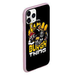 Чехол iPhone 11 Pro матовый Burgh Thing, цвет: 3D-розовый — фото 2