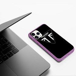 Чехол iPhone 11 Pro матовый Triumph 4, цвет: 3D-фиолетовый — фото 2