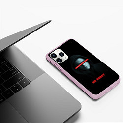 Чехол iPhone 11 Pro матовый Mr Robot, цвет: 3D-розовый — фото 2